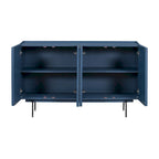 Meuble moderne à 4 portes et étagères réglables