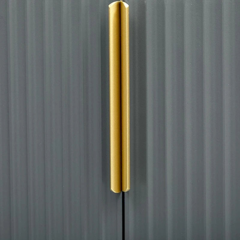 Buffet/vaisselier moderne et élégant à 4 portes, 60 pouces