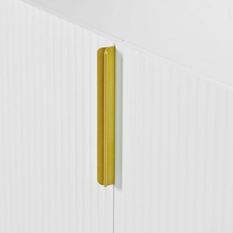 Buffet/vaisselier moderne et élégant à 4 portes, 60 pouces