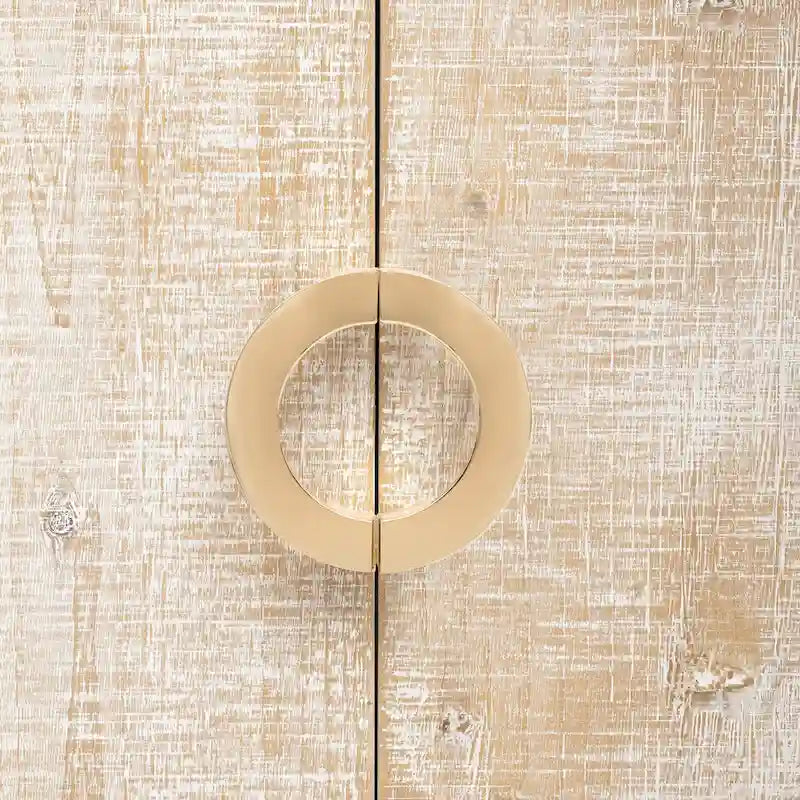 Buffet à 4 portes de 60 pouces avec étagères réglables