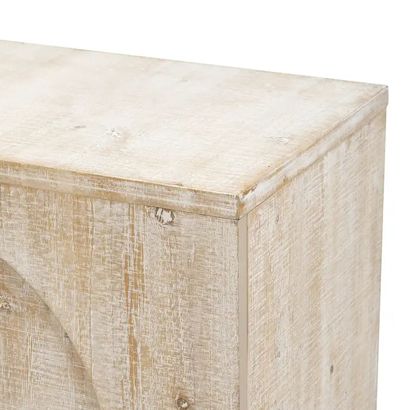 Buffet à 4 portes de 60 pouces avec étagères réglables