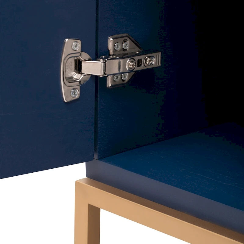 Buffet à 4 portes de 60 pouces avec étagères réglables