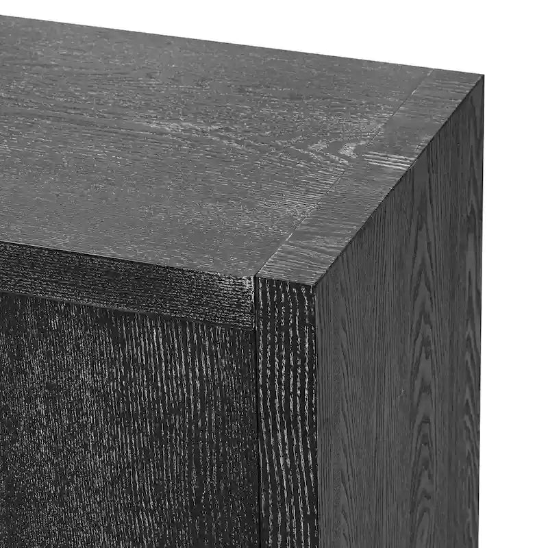 Buffet à quatre portes en placage de frêne