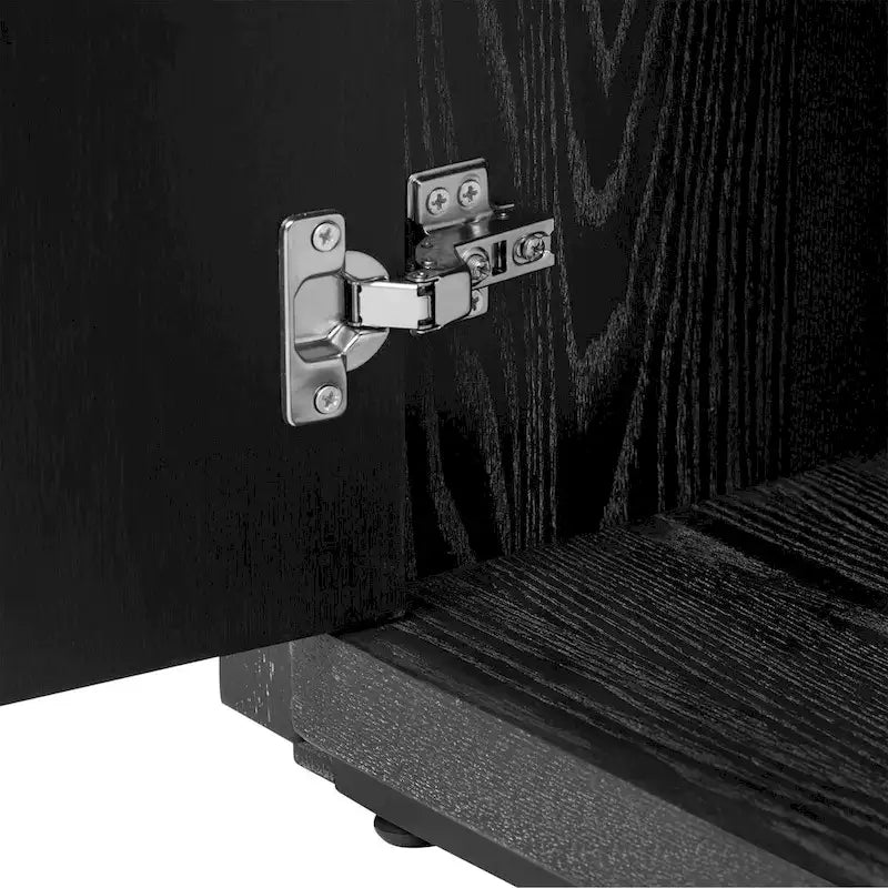 Buffet à quatre portes en placage de frêne