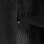 Buffet à quatre portes en placage de frêne