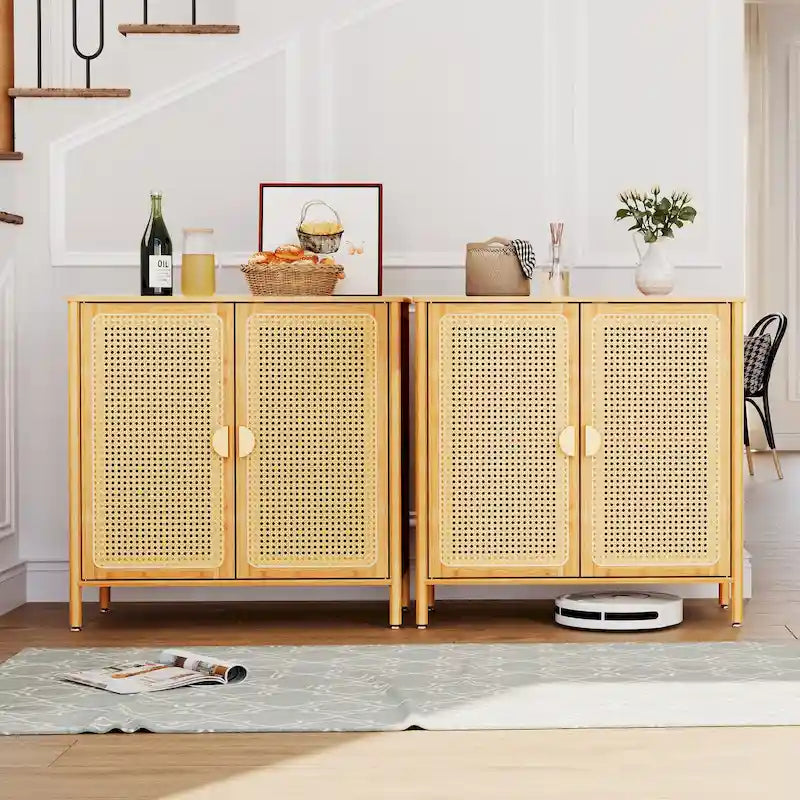 Buffet de cuisine Pellabant style bohème avec portes