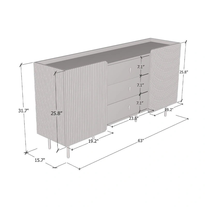 Buffet Dalia 2D3SZ
