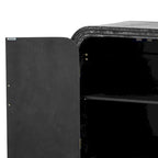 Buffet en bois style vintage chic avec patins de protection