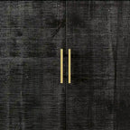 Buffet en bois style vintage chic avec patins de protection