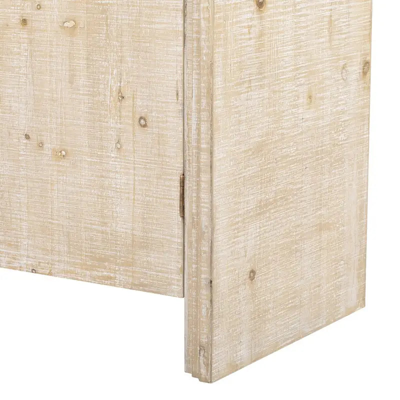 Buffet en bois style vintage chic avec patins de protection