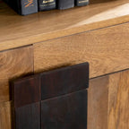 Buffet Ventura 76 à 4 tiroirs, marron