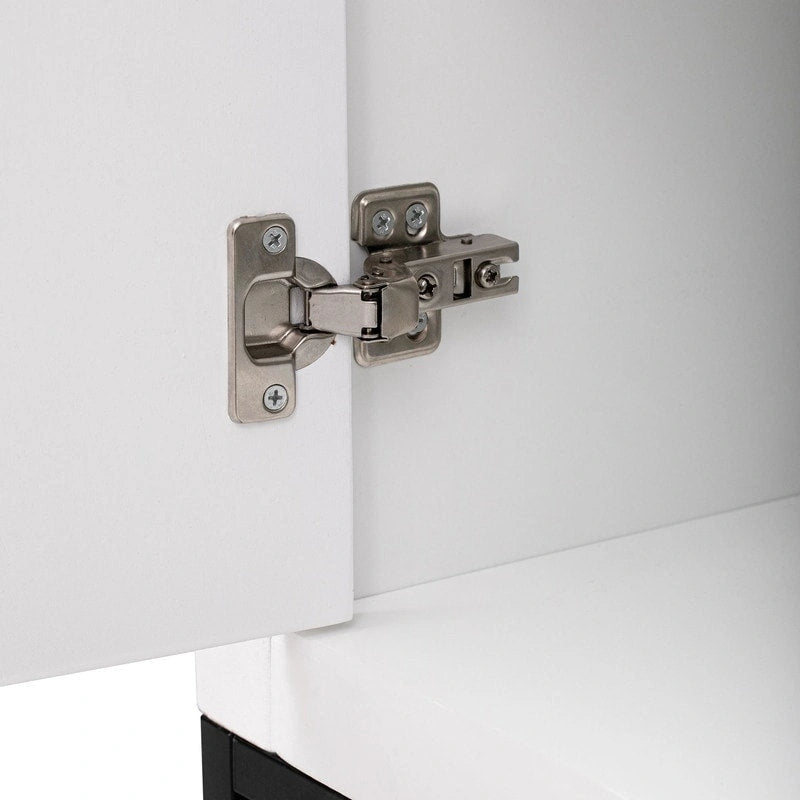 Meuble léger au design luxueux, doté de pieds de support uniques et d'étagères réglables, idéal pour les salons et les couloirs.