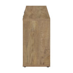 Meuble d'appoint Pamplona Mango à 3 portes avec étagères réglables