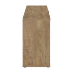 Meuble d'appoint Pamplona Mango à 3 portes avec étagères réglables