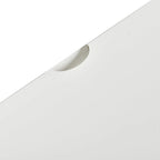 Buffet offrant un grand espace de rangement et des étagères réglables