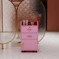 Armoire de rangement verrouillable pour salon de beauté, support pour sèche-cheveux, tiroir pour matériel de coiffure