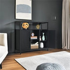 Armoire de rangement à 2 portes - 11,81 cm (P) x 35,43 cm (L) x 31,5 cm (H)