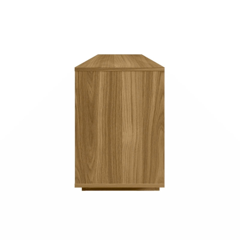 Meuble TV contemporain Techni Mobili pour téléviseurs jusqu'à 70 pouces, chêne