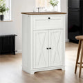 Kitchen Sideboard Storage Cabinet with Drawer and Adjustable Shelf
