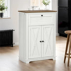 Kitchen Sideboard Storage Cabinet with Drawer and Adjustable Shelf
