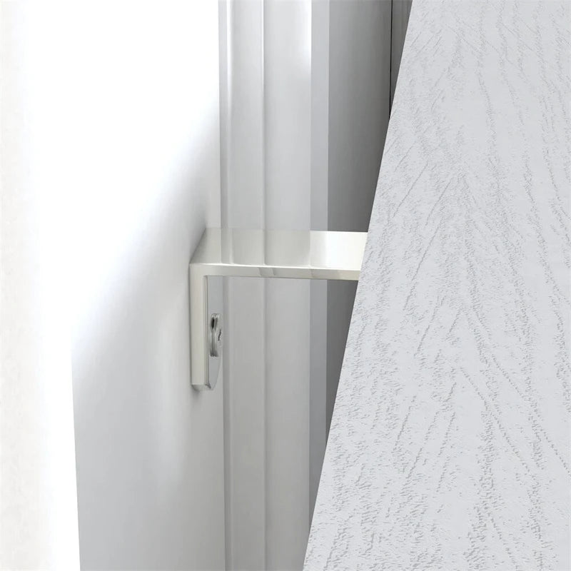 Armoire de rangement avec portes en rotin, haute armoire autoportante