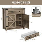 Meuble d'appoint pour coin café - 15,75 po P x 31,5 po L x 33,46 po H