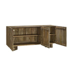 Buffet de salle à manger à 3 portes, couleur brun mangue