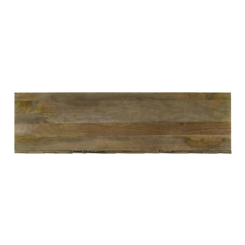 Buffet de salle à manger à 3 portes, couleur brun mangue