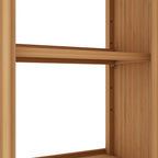 Étagère de rangement pour toilettes, salle de bain indépendante, buanderie, gain de place, couleur naturelle