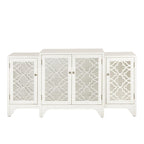 Serveur de buffet Madison Park Nevaeh Cream Quatrefoil