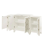 Serveur de buffet Madison Park Nevaeh Cream Quatrefoil