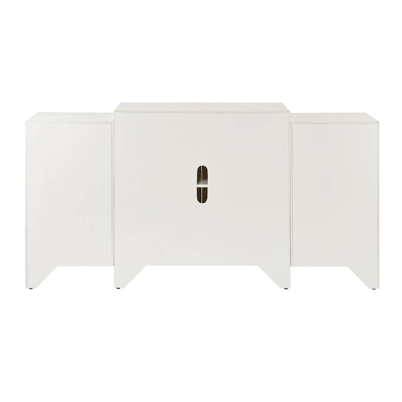 Serveur de buffet Madison Park Nevaeh Cream Quatrefoil