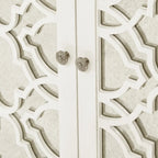 Serveur de buffet Madison Park Nevaeh Cream Quatrefoil