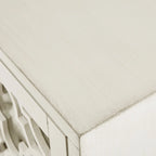 Serveur de buffet Madison Park Nevaeh Cream Quatrefoil