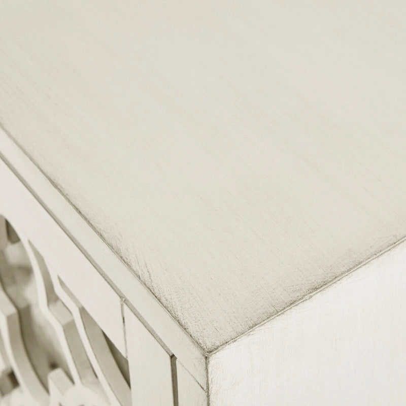 Serveur de buffet Madison Park Nevaeh Cream Quatrefoil