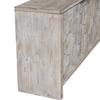 Meuble d'appoint, buffet en bois à 4 portes, meuble de rangement