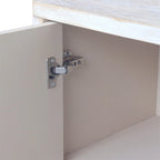 Meuble d'appoint, buffet en bois à 4 portes, meuble de rangement