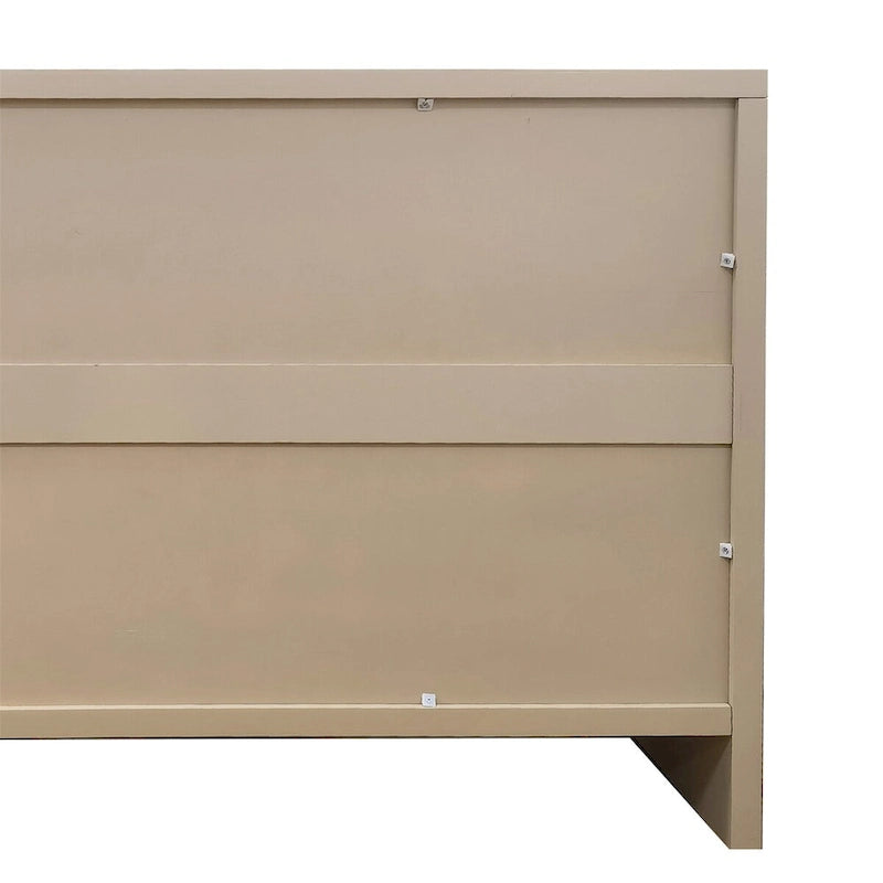 Meuble d'appoint, buffet en bois à 4 portes, meuble de rangement