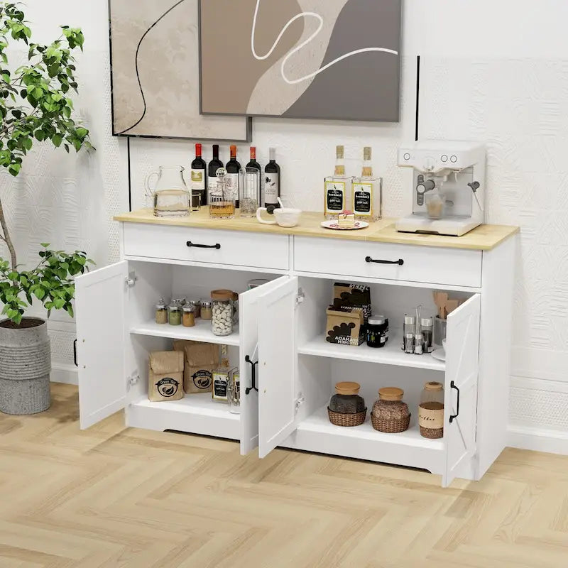 Buffet de style campagnard grand format (55,91 €)