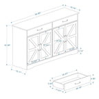 Buffet de style campagnard grand format (55,91 €)