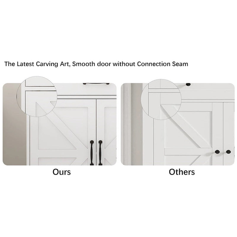 Buffet de style campagnard grand format (55,91 €)