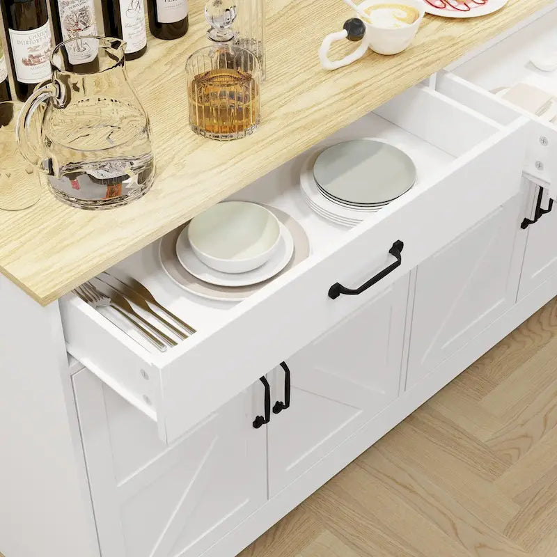 Buffet de style campagnard grand format (55,91 €)