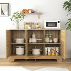 Buffet en bois à 3 portes avec rangements
