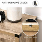 Buffet en bois avec tiroir et étagère réglable - Non applicable