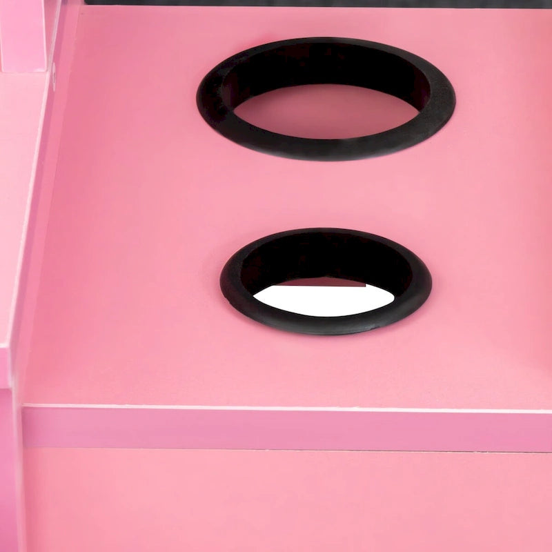 Armoire à linge autoportante en MDF avec rangements à plusieurs niveaux, 39,8 cm (L) x 180 cm (H)