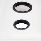 Armoire à linge autoportante en MDF avec rangements à plusieurs niveaux, 39,8 cm (L) x 180 cm (H)