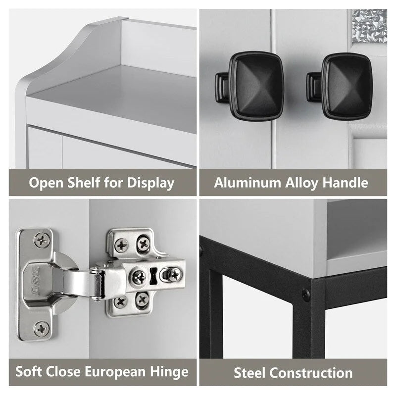 Armoire de rangement à installer au-dessus des toilettes - 7,87 cm (P) x 23,23 cm (L) x 67,32 cm (H)