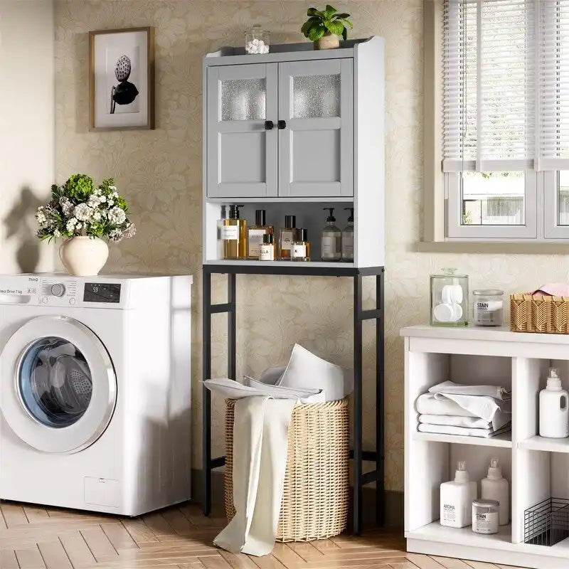 Armoire de rangement à installer au-dessus des toilettes - 7,87 cm (P) x 23,23 cm (L) x 67,32 cm (H)