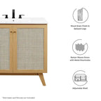 Meuble-lavabo Soma 36 (vasque non incluse)