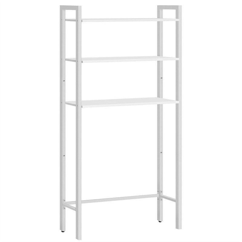 Rangement au-dessus des toilettes - 9,4 cm (P) x 24,8 cm (L) x 64,2 cm (H)